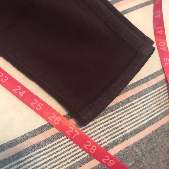 PAIGE | Soft Stretch | 32 | Dark Maroon - Picture 10 of 11